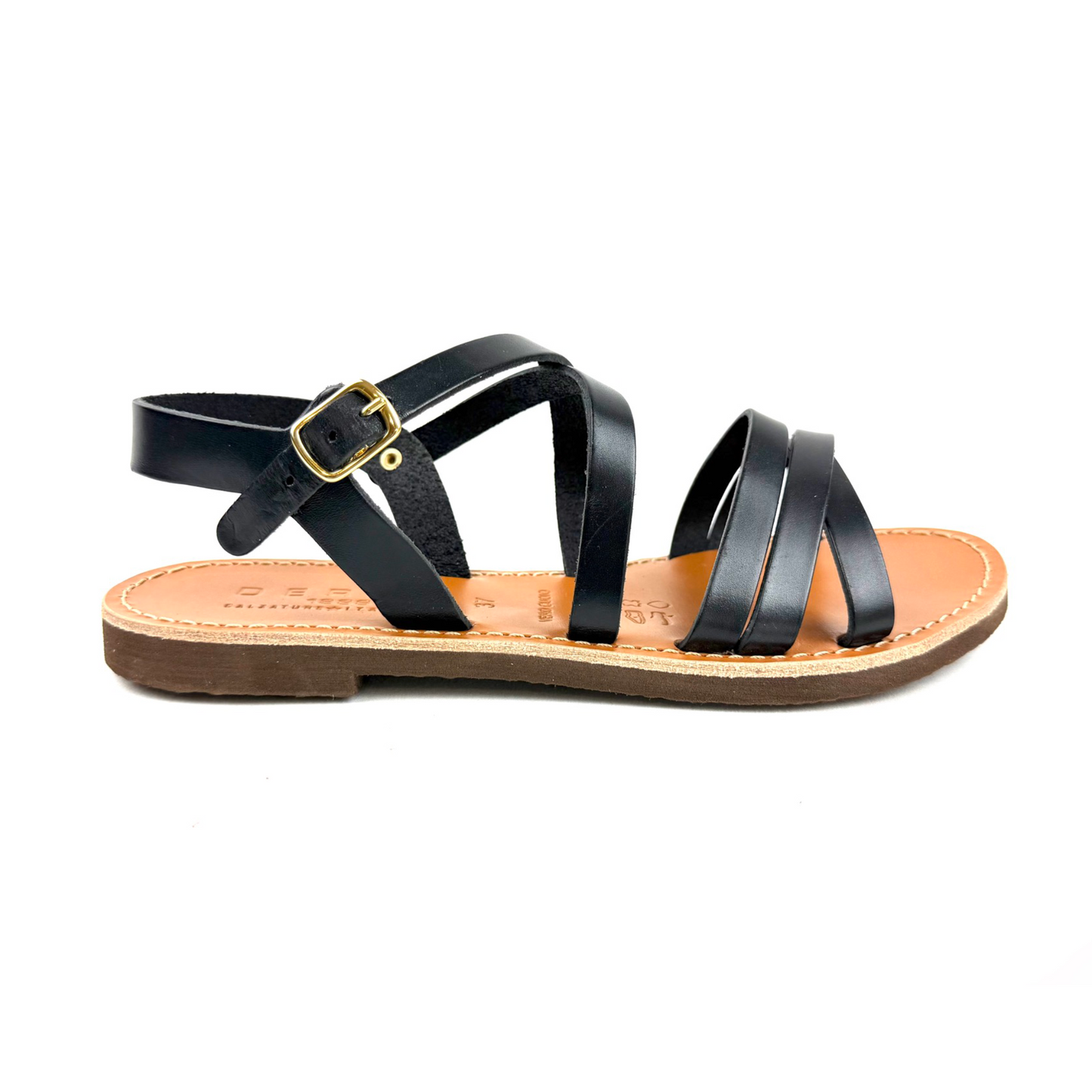 SANDALO CURTI (Nero)