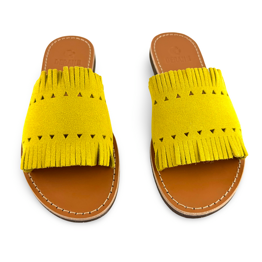 SANDALO YENTU (Giallo scamosciato)