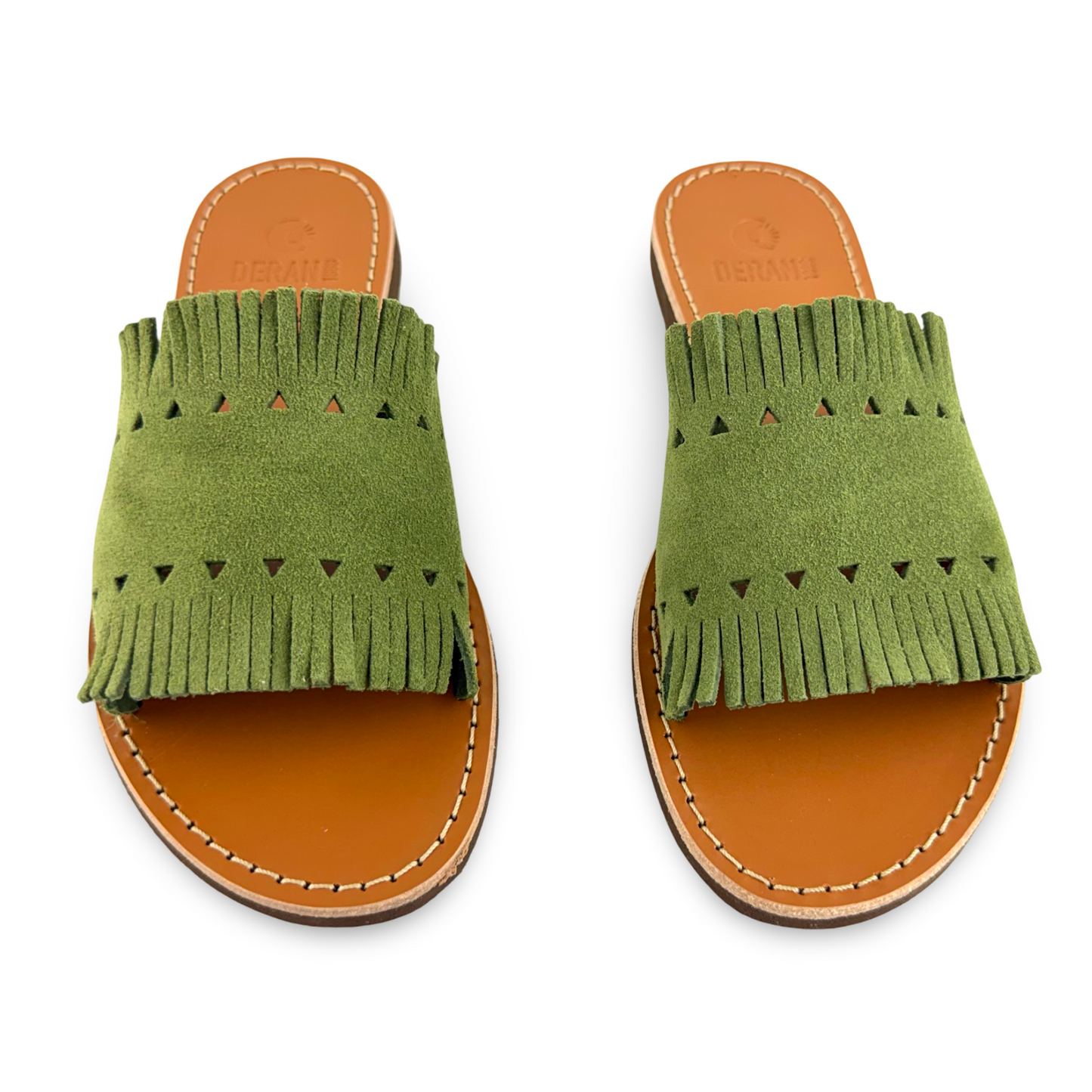 SANDALO YENTU (Verde scamosciato)