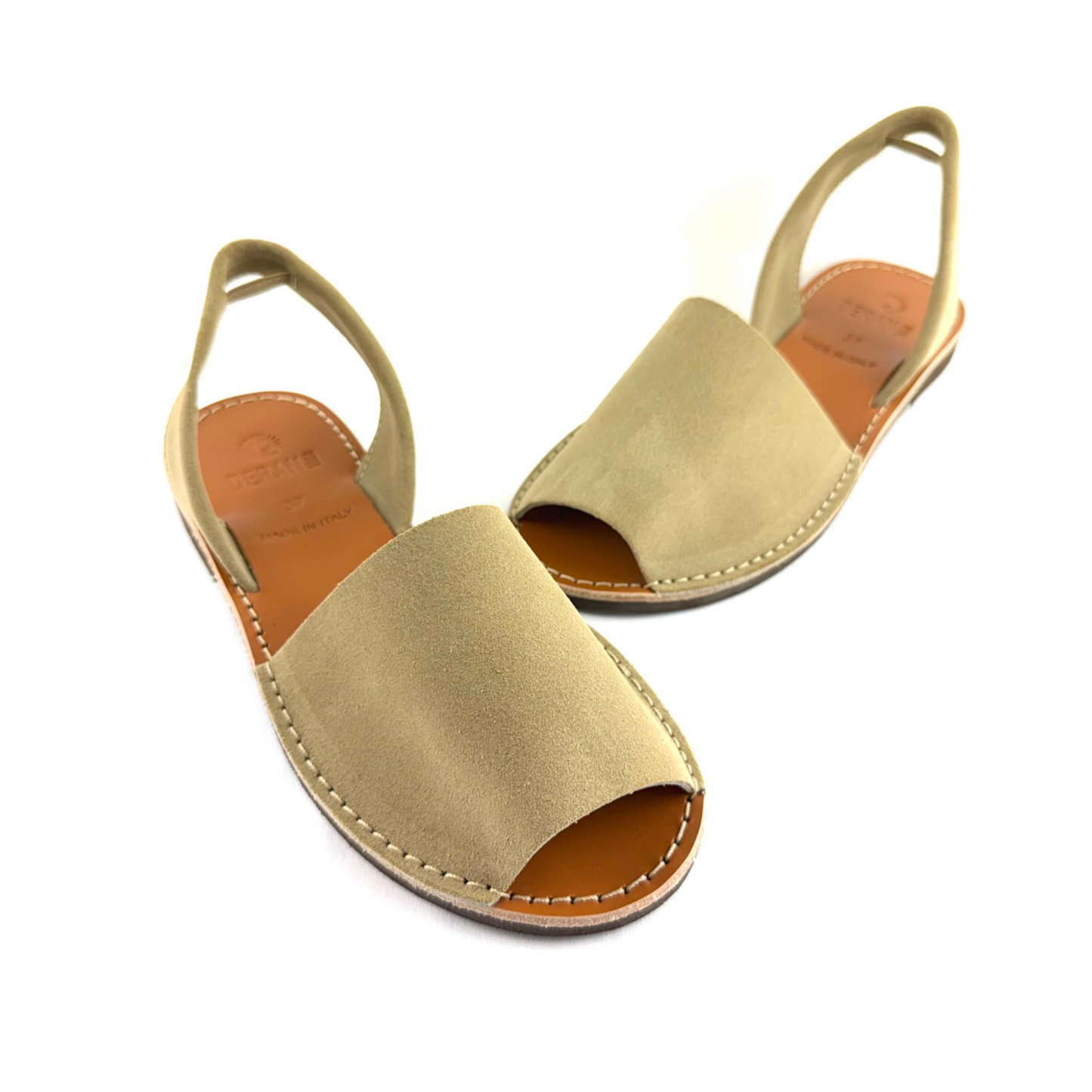 SANDALO SOLAZ (Scamosciato beige)