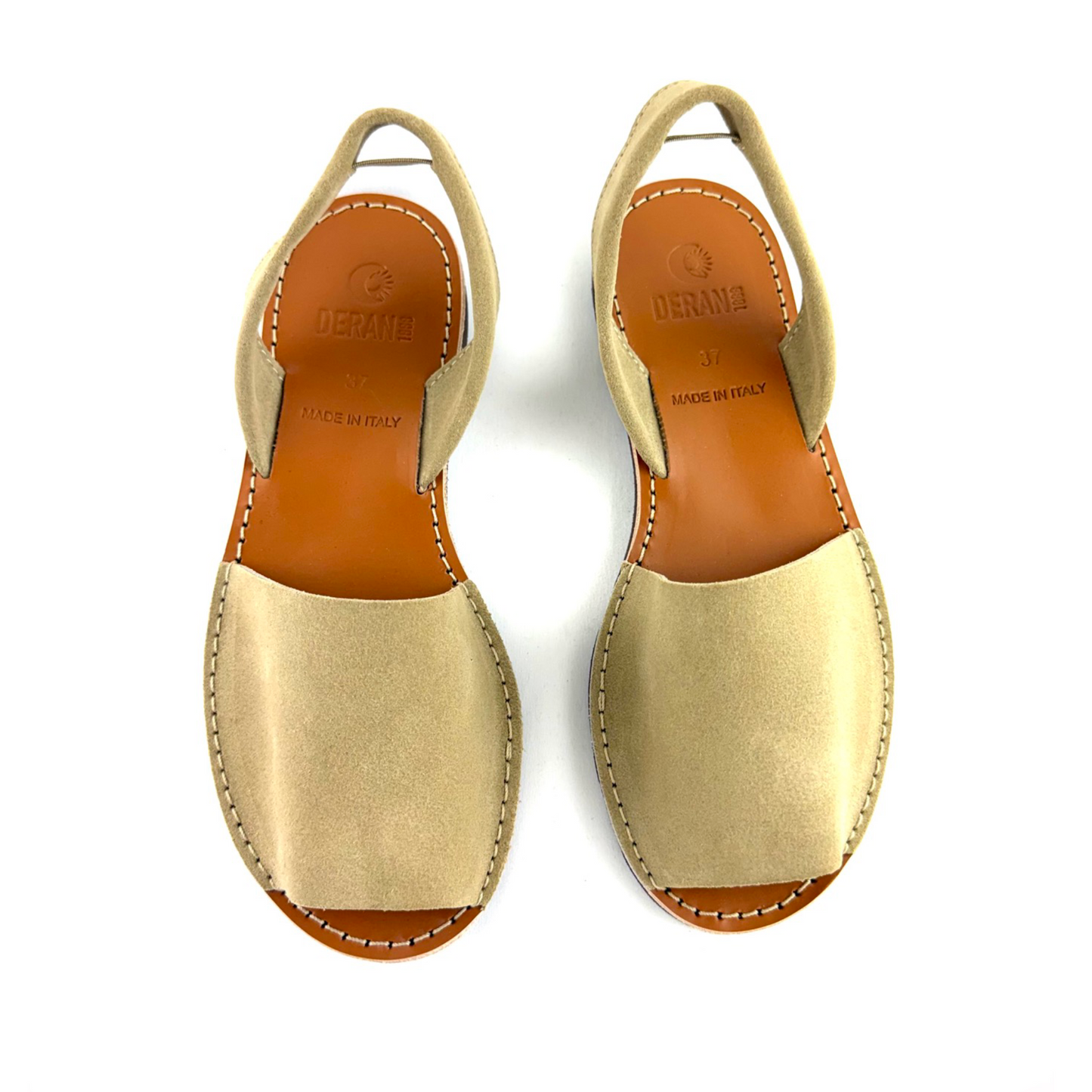 SANDALO SOLAZ (Scamosciato beige)