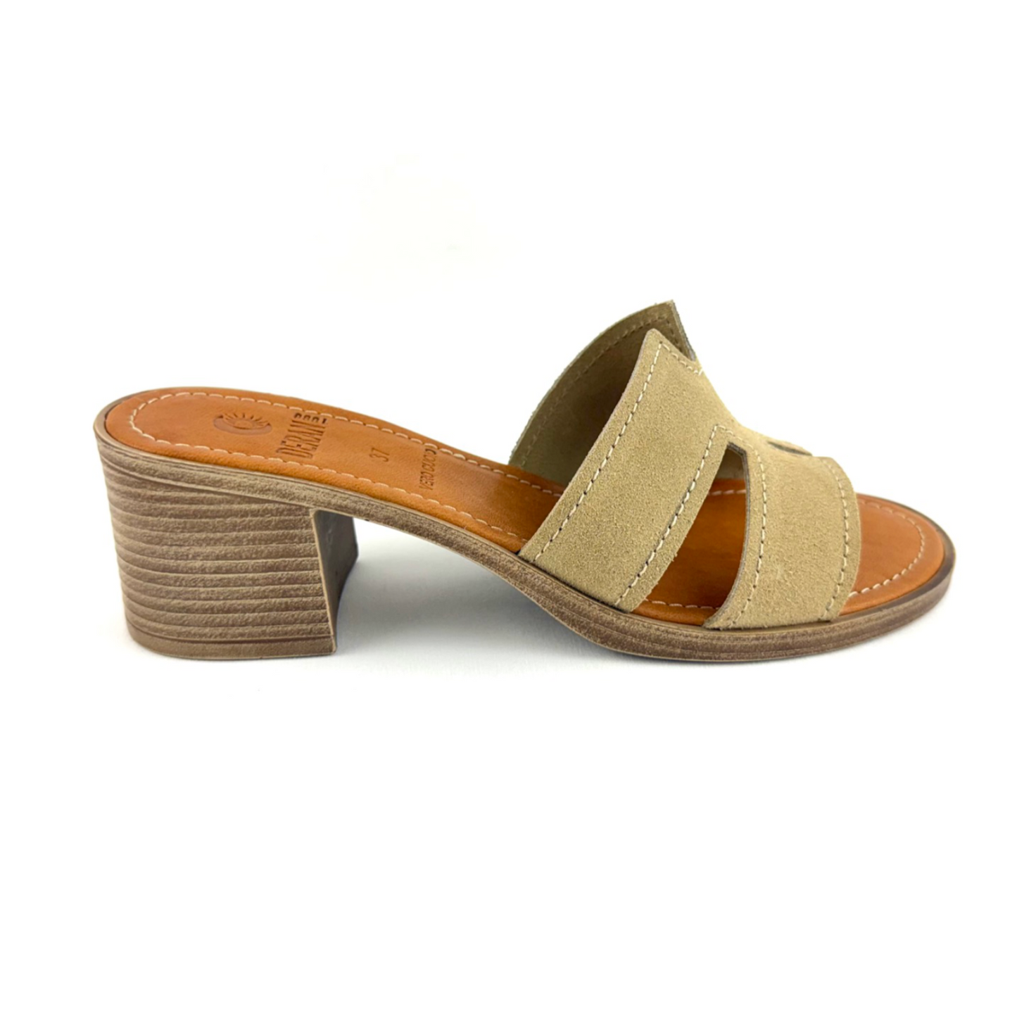 SANDALO VELIRA (Scamosciato beige)