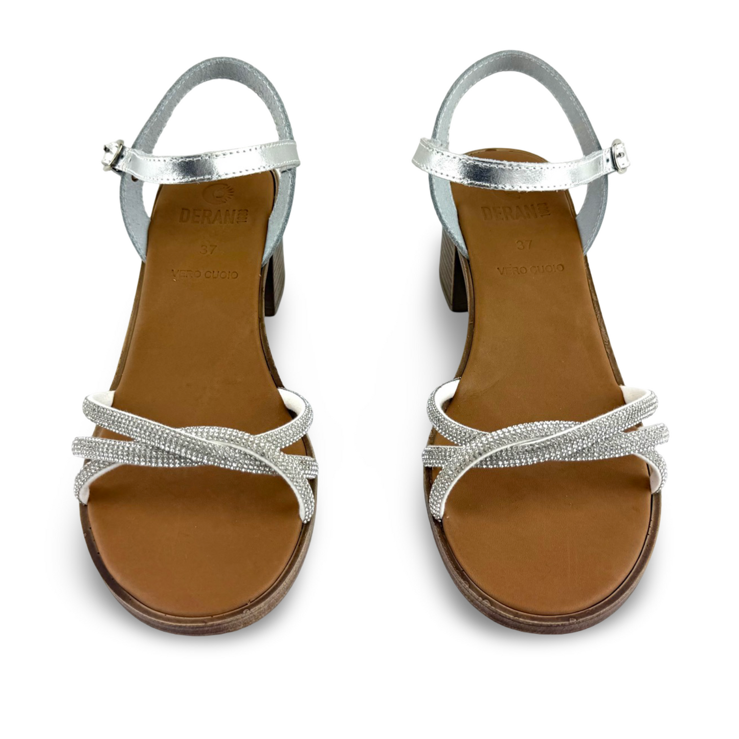 Sandalo Lucea (strass bianco)