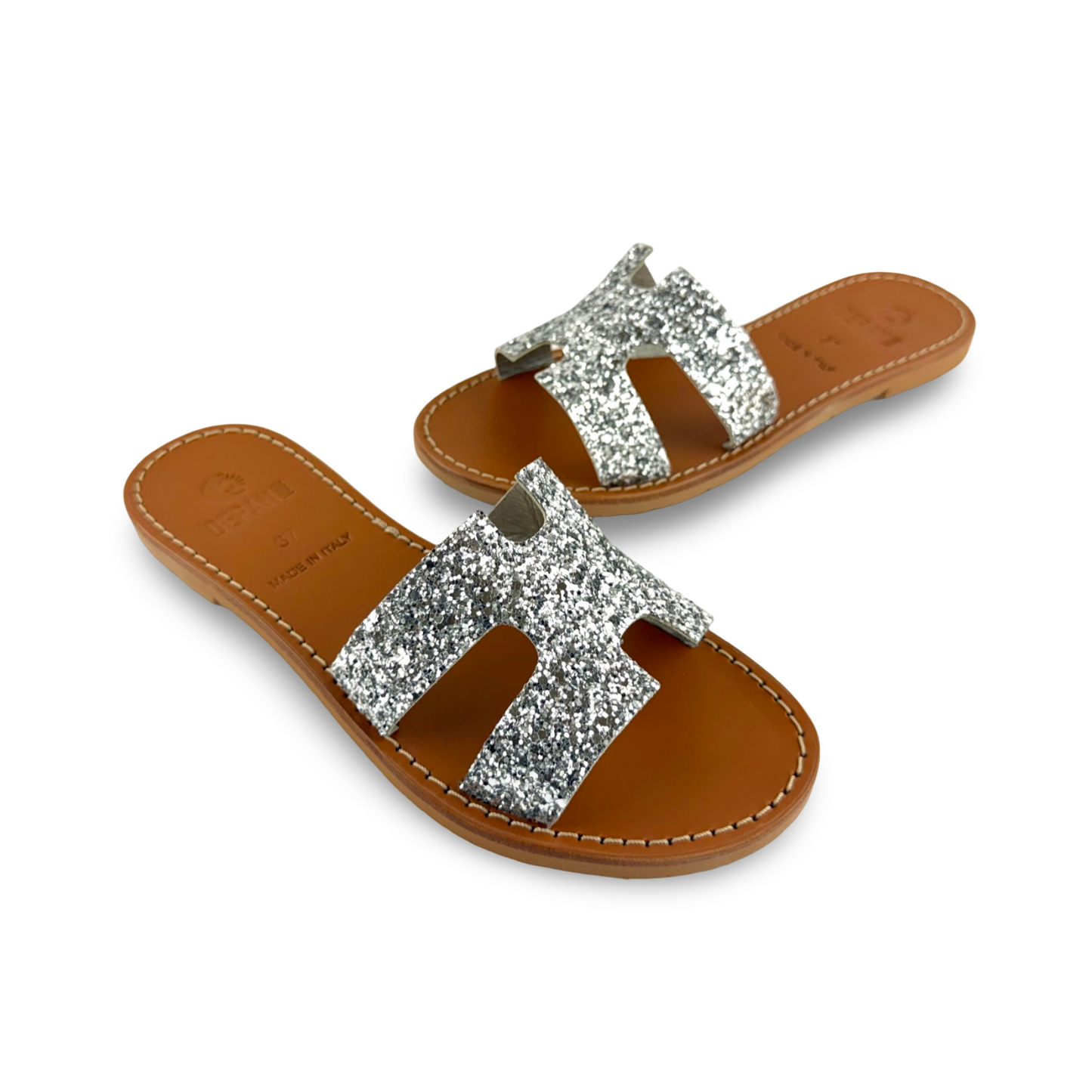SANDALO HELIA (Glitter argento)