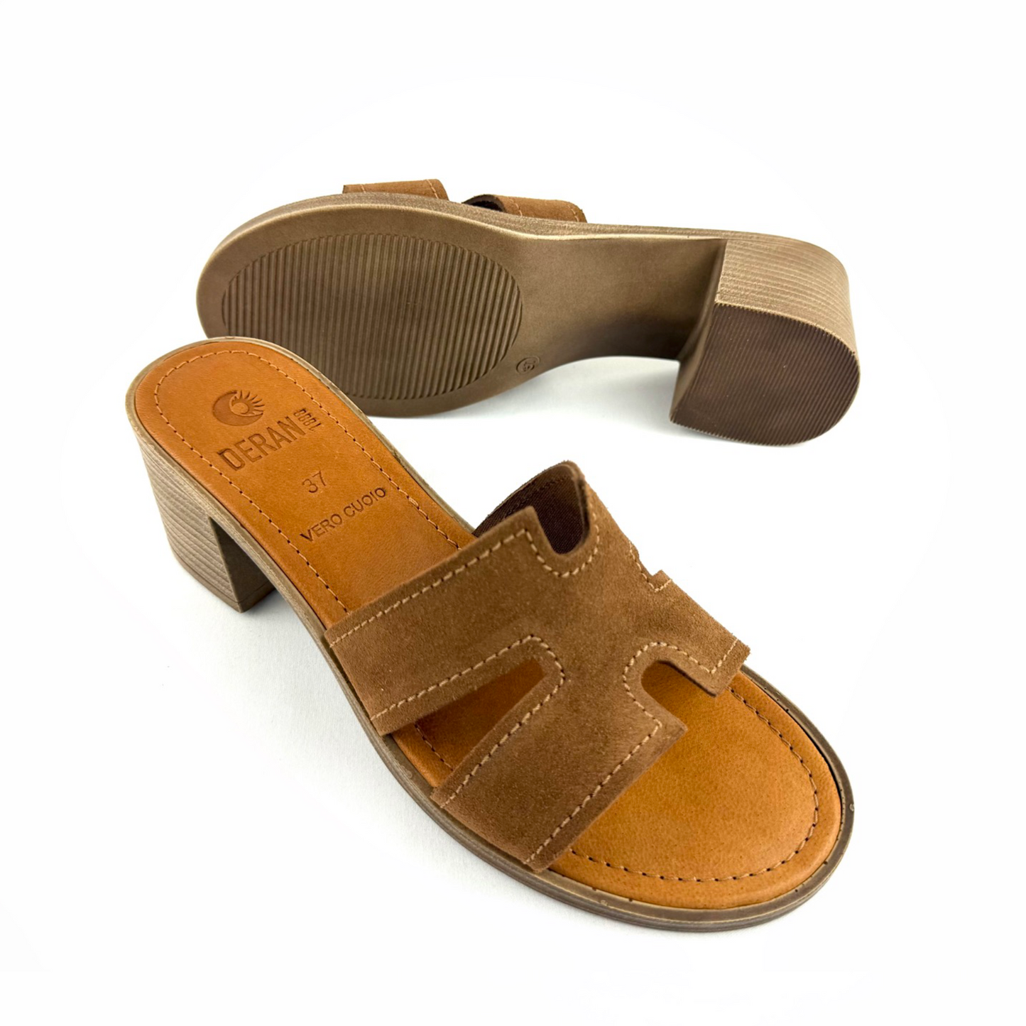 SANDALO VELIRA (Scamosciato marrone)