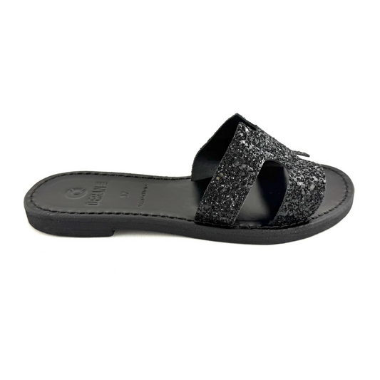 SANDALO HELIA (Glitter nero)