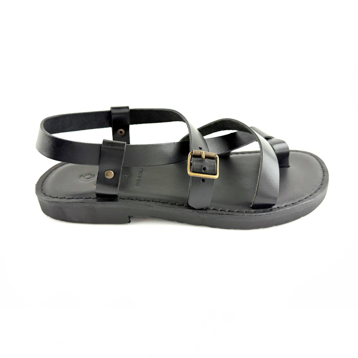 SANDALO TRAMONTANA UOMO (Nero imbottito)