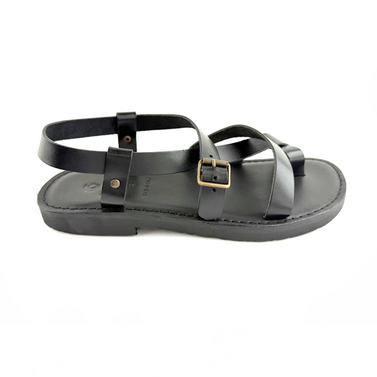 SANDALO TRAMONTANA UOMO (Nero imbottito)