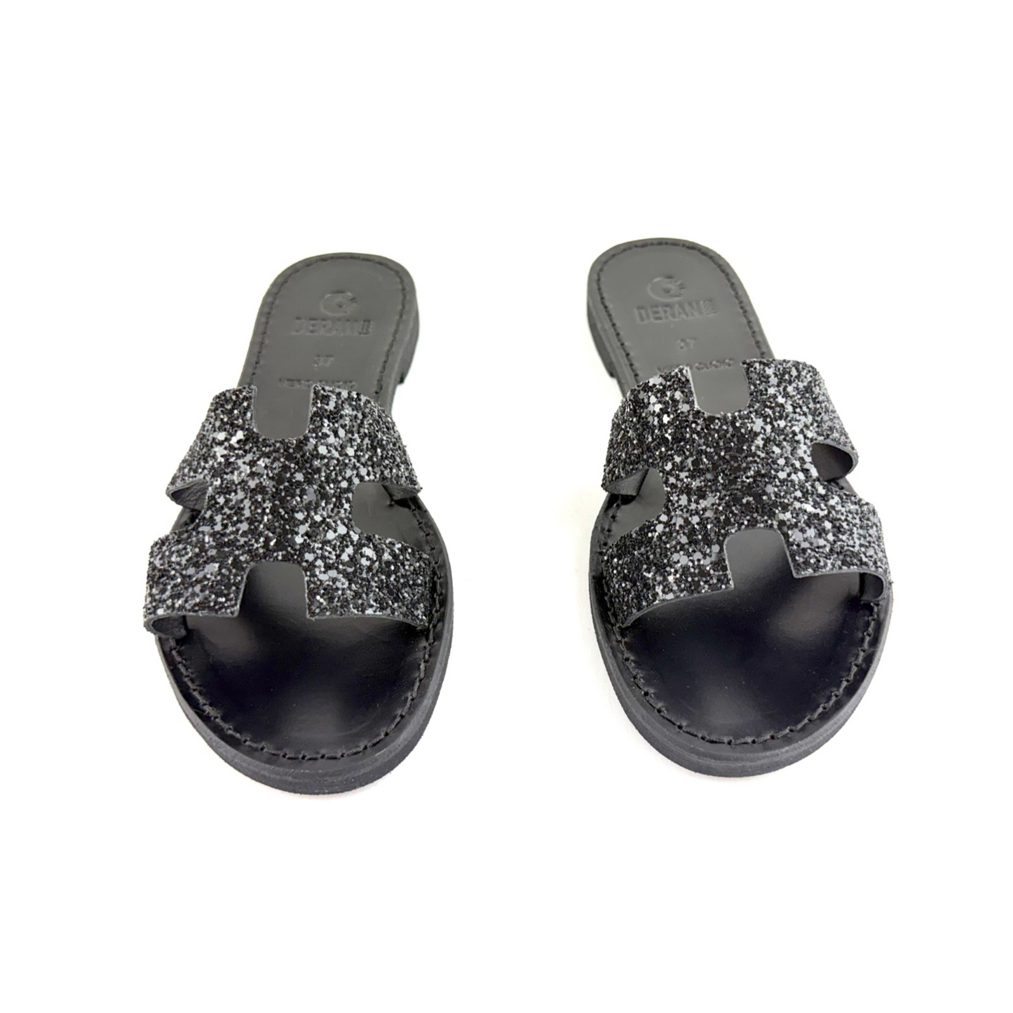 SANDALO HELIA (Glitter nero)