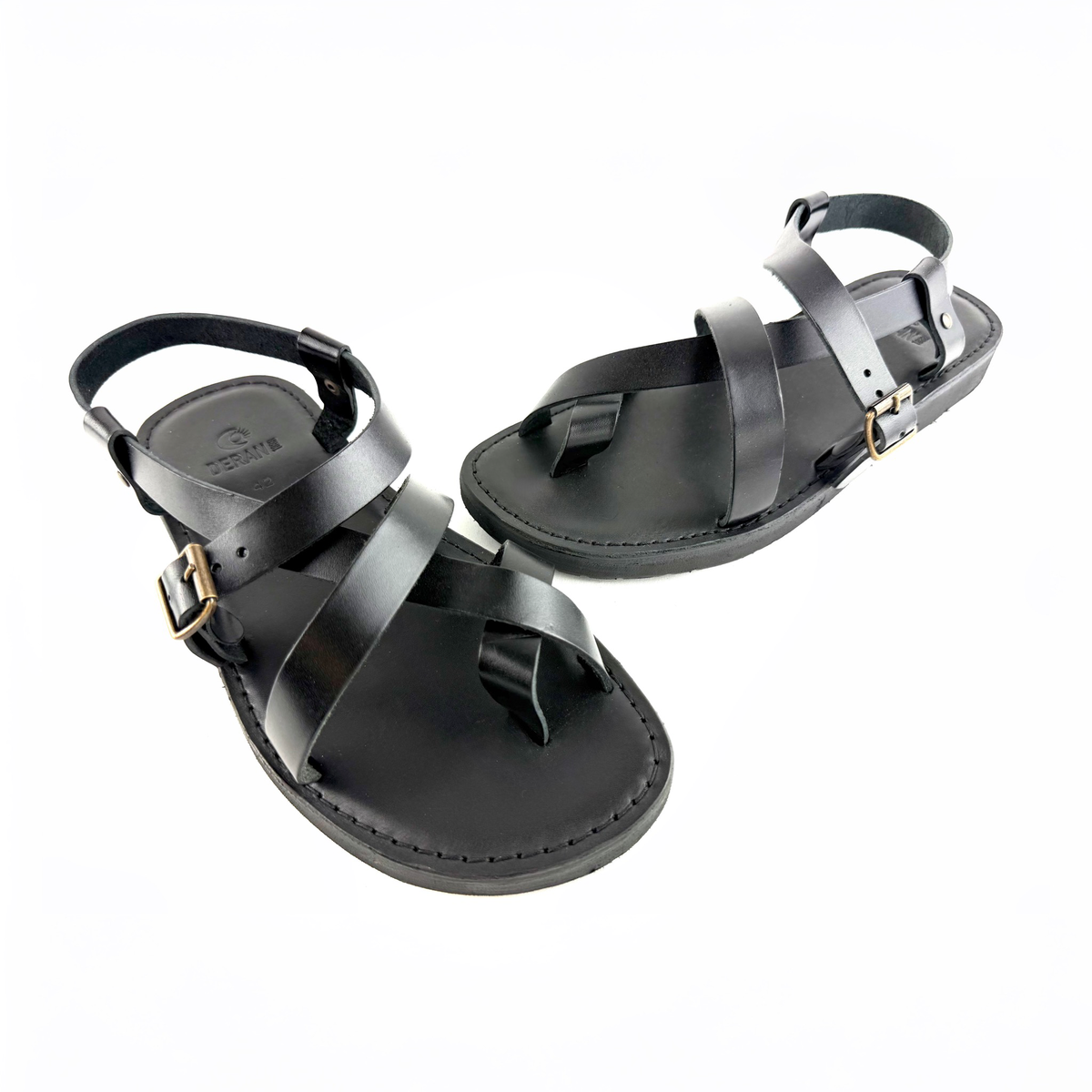 SANDALO TRAMONTANA UOMO (Nero imbottito)