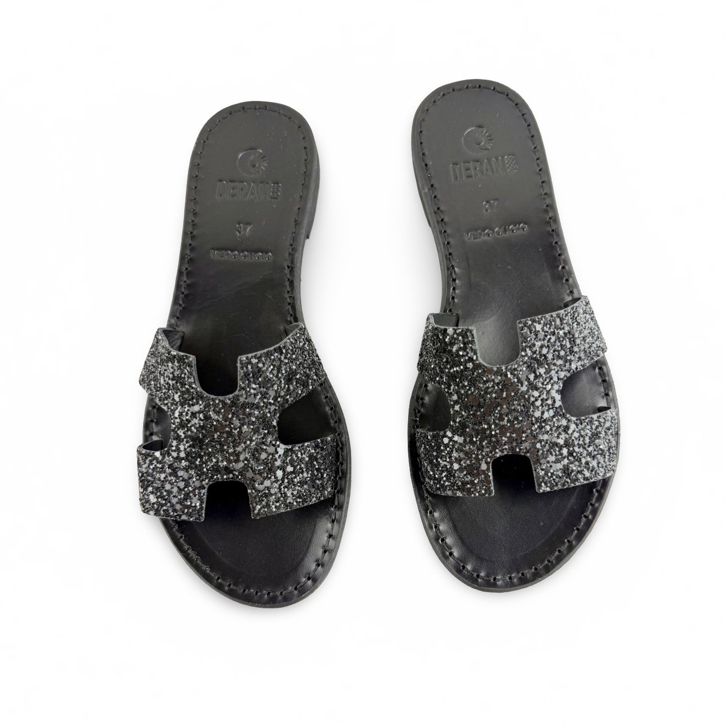 SANDALO HELIA (Glitter nero)