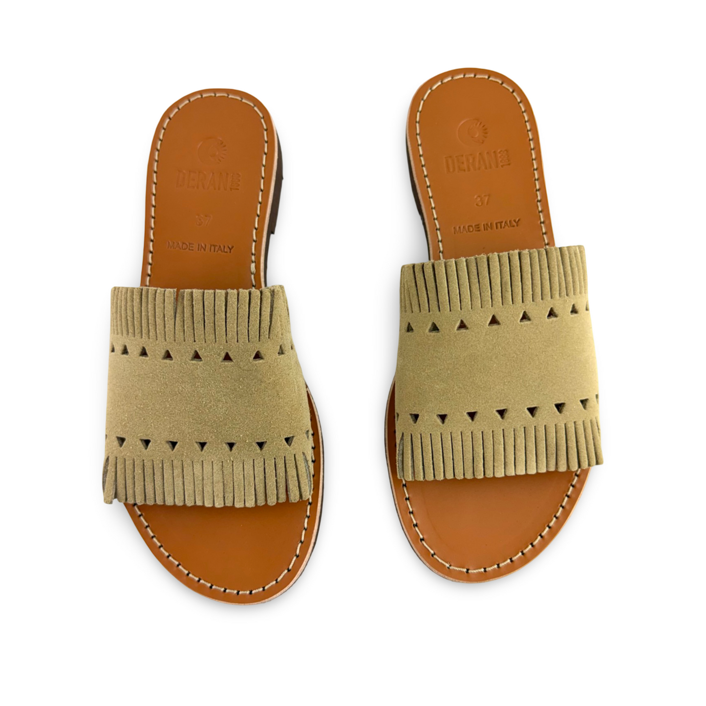 SANDALO YENTU (Beige scamosciato)