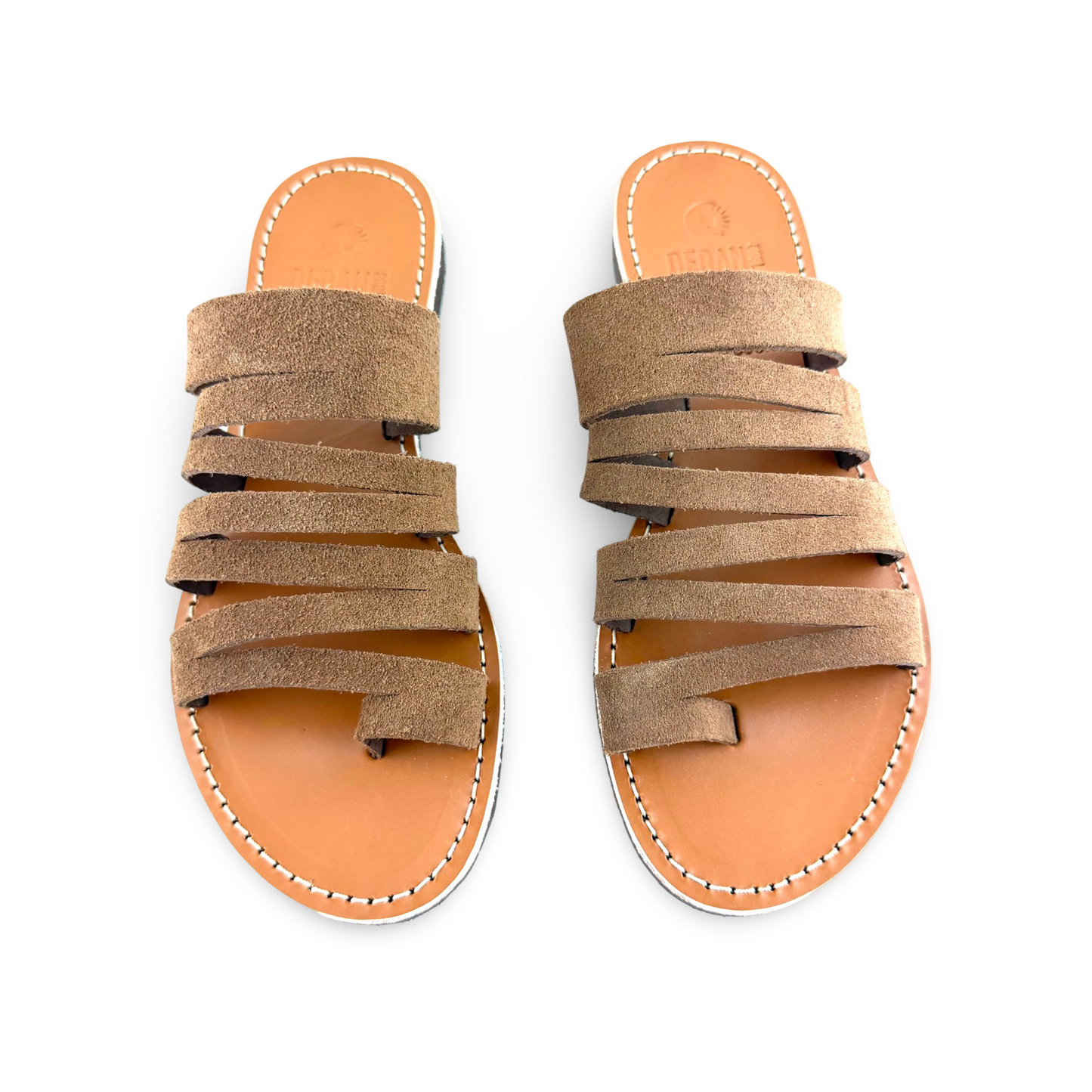 SANDALO TRIVELA (Scamosciato marrone)